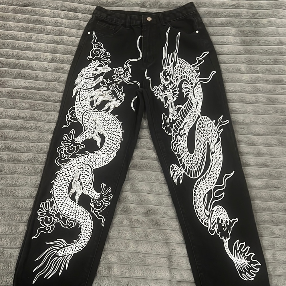 Black High Rise Jeans